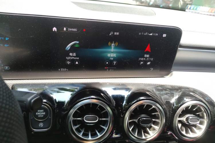 Used Mercedes-Benz A AMG 2020 Facelift AMG A 45 4MATIC+ Audio And AC Panel