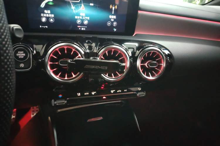 Used Mercedes-Benz A AMG 2020 Facelifted AMG A 35 4MATIC Audio And AC Panel
