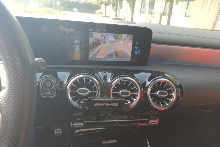 Used Mercedes-Benz A AMG 2020 Facelifted AMG A 35 4MATIC Audio And AC Panel