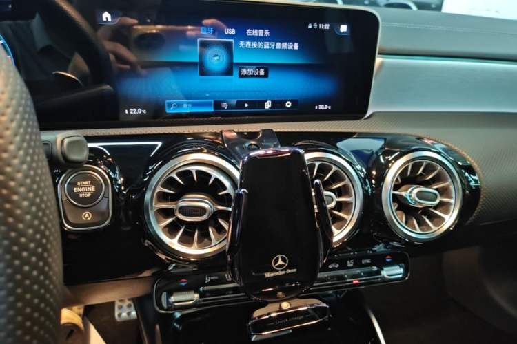 Used Mercedes-Benz A AMG 2020 AMG A 35 4MATIC Audio And AC Panel