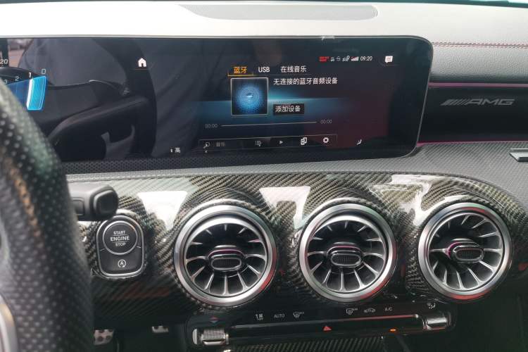 Used Mercedes-Benz A AMG 2020 AMG A 35 L 4MATIC Audio And AC Panel