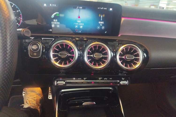 Used Mercedes-Benz A AMG 2020 Facelifted AMG A 35 4MATIC Audio And AC Panel