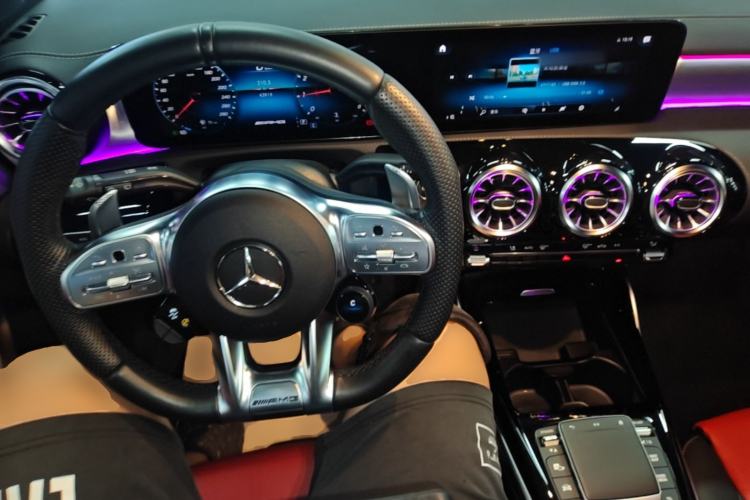 Used Mercedes-Benz A AMG 2020 Facelifted AMG A 35 4MATIC Center Console