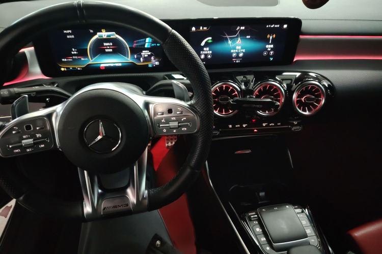 Used Mercedes-Benz A AMG 2020 Facelifted AMG A 35 4MATIC Center Console