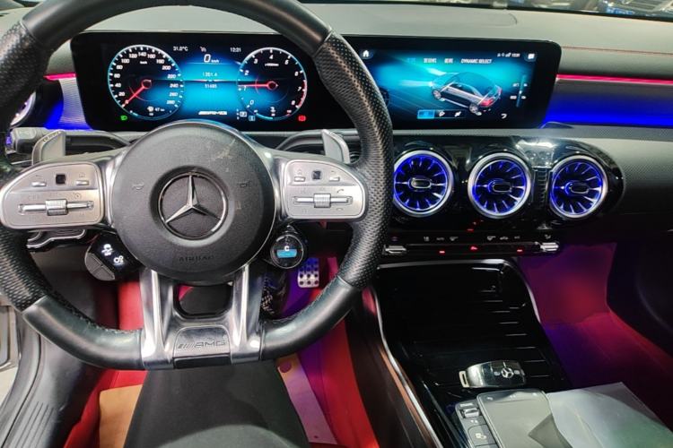 Used Mercedes-Benz A AMG 2020 AMG A 35 L 4MATIC Center Console