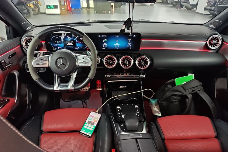Used Mercedes-Benz A AMG 2020 Facelift AMG A 45 4MATIC+ Center Console