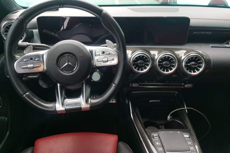 Used Mercedes-Benz A AMG 2020 AMG A 35 L 4MATIC Center Console