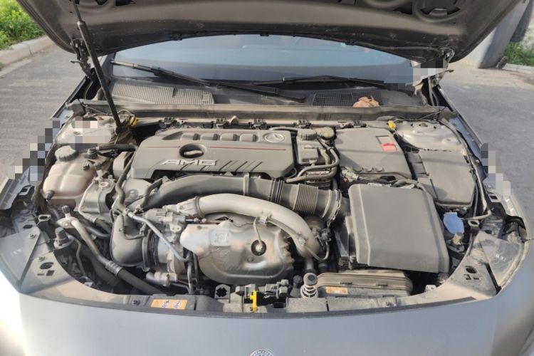 Used Mercedes-Benz A AMG 2020 Facelift AMG A 35 4MATIC First Edition Special Version Engine Bay