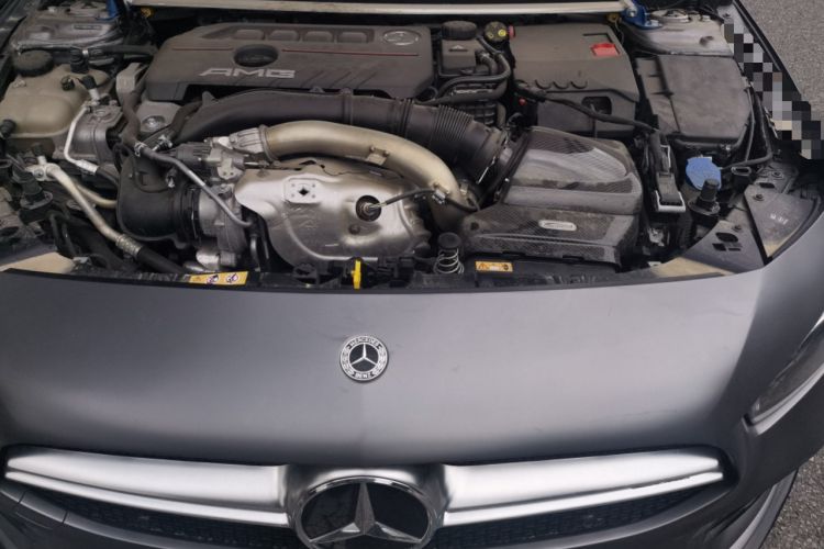 Used Mercedes-Benz A AMG 2020 AMG A 35 L 4MATIC Engine Bay Left