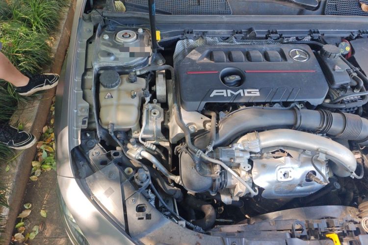 Used Mercedes-Benz A AMG 2020 AMG A 35 4MATIC Engine Bay Right