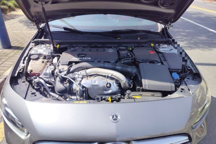 Used Mercedes-Benz A AMG 2020 Facelifted AMG A 35 4MATIC Engine Bay