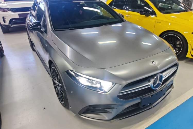 Used Mercedes-Benz A AMG 2020 Facelifted AMG A 35 4MATIC Front Right 45 Deg
