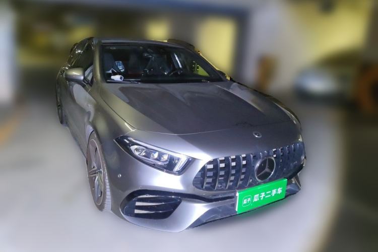 Used Mercedes-Benz A AMG 2020 Facelift AMG A 45 4MATIC+ Front Right 45 Deg