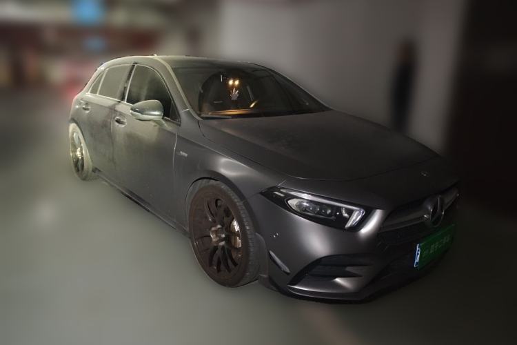 Used Mercedes-Benz A AMG 2020 AMG A 35 4MATIC Front Right 45 Deg