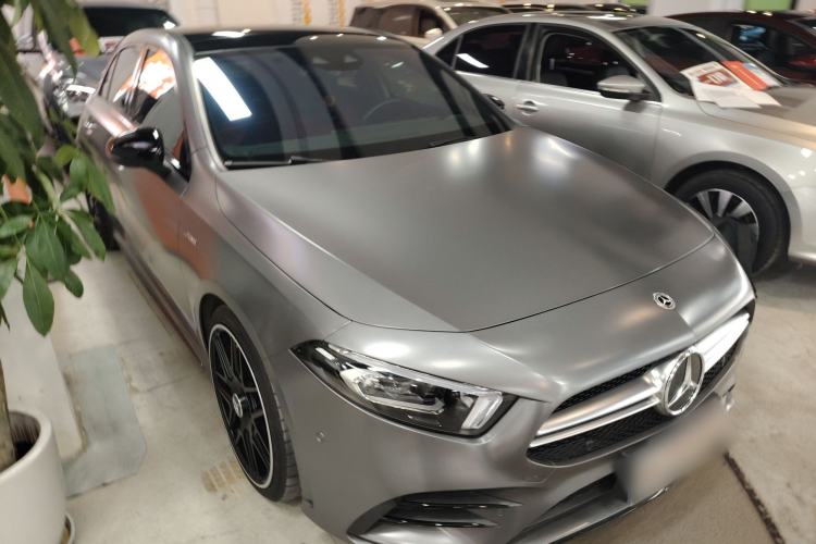 Used Mercedes-Benz A AMG 2020 Facelifted AMG A 35 4MATIC Front Right 45 Deg