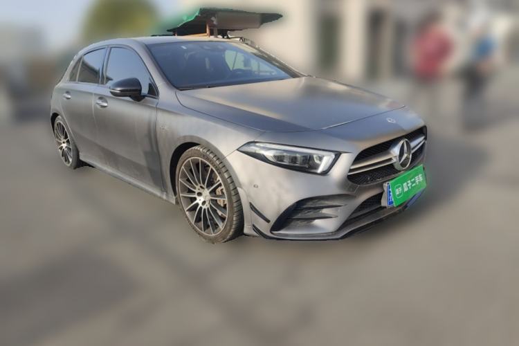 Used Mercedes-Benz A AMG 2020 Facelift AMG A 35 4MATIC First Edition Special Version Front Right 45 Deg
