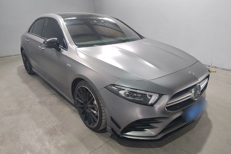 Used Mercedes-Benz A AMG 2020 AMG A 35 L 4MATIC Front Right 45 Deg