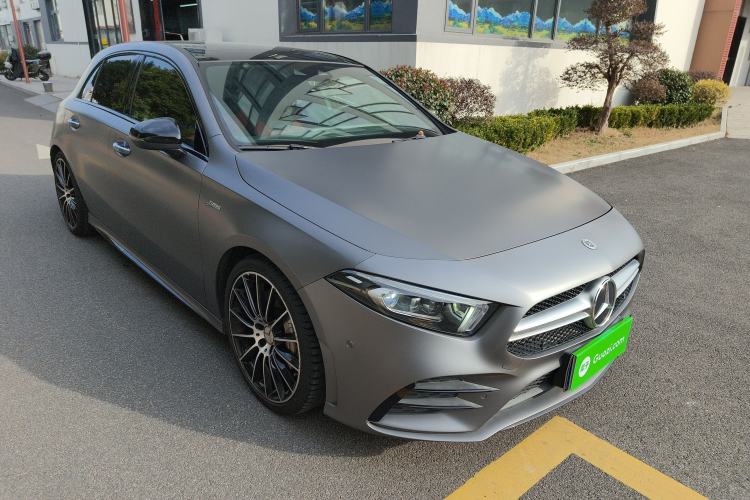 Used Mercedes-Benz A AMG 2020 Facelifted AMG A 35 4MATIC Front Right 45 Deg