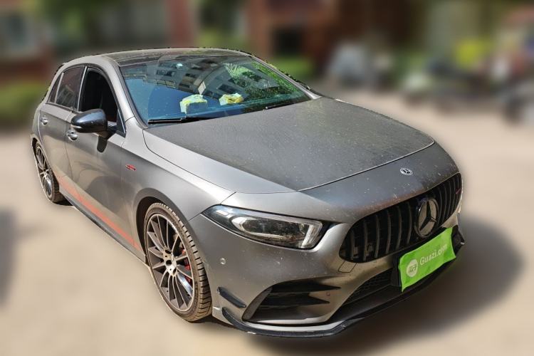 Used Mercedes-Benz A AMG 2020 Facelifted AMG A 35 4MATIC Front Right 45 Deg