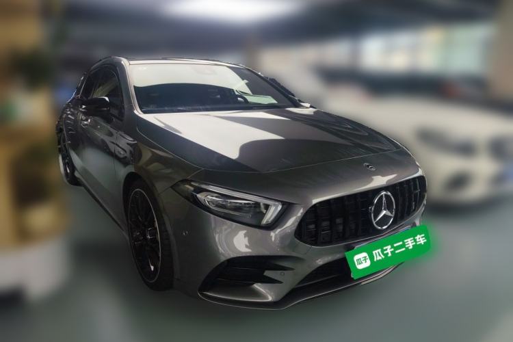 Used Mercedes-Benz A AMG 2020 Facelifted AMG A 35 4MATIC Front Right 45 Deg