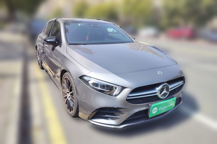 Used Mercedes-Benz A AMG 2020 Facelifted AMG A 35 4MATIC Front Right 45 Deg