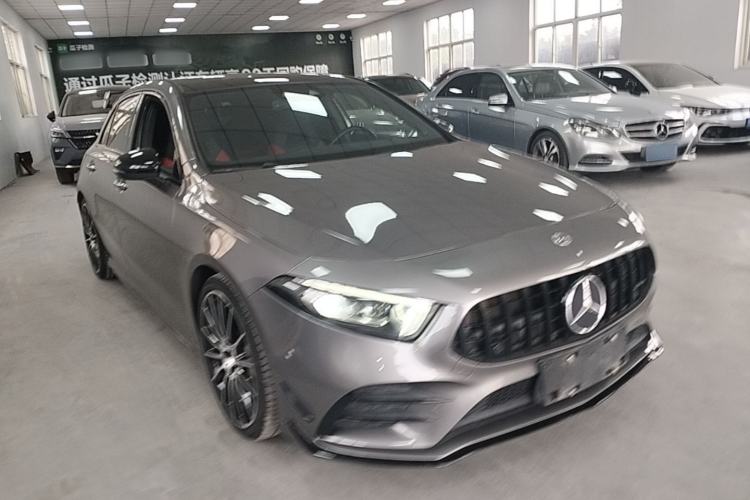 Used Mercedes-Benz A AMG 2020 Facelifted AMG A 35 4MATIC Front Right 45 Deg