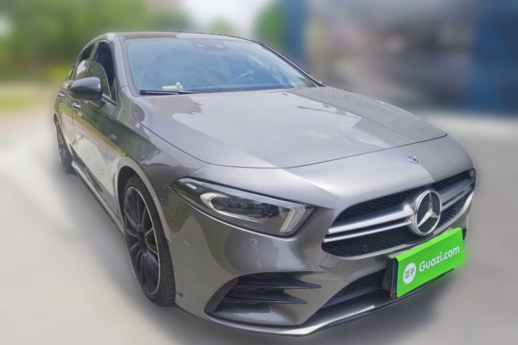 Used Mercedes-Benz A AMG 2020 Facelifted AMG A 35 4MATIC Front Right 45 Deg