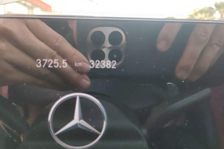 Used Mercedes-Benz A AMG 2020 AMG A 35 4MATIC Odometer Close Up