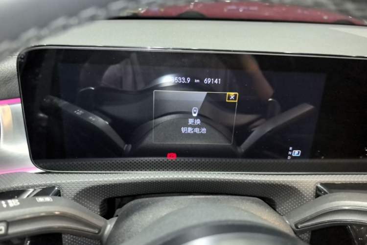 Used Mercedes-Benz A AMG 2020 Facelifted AMG A 35 4MATIC Odometer Close Up