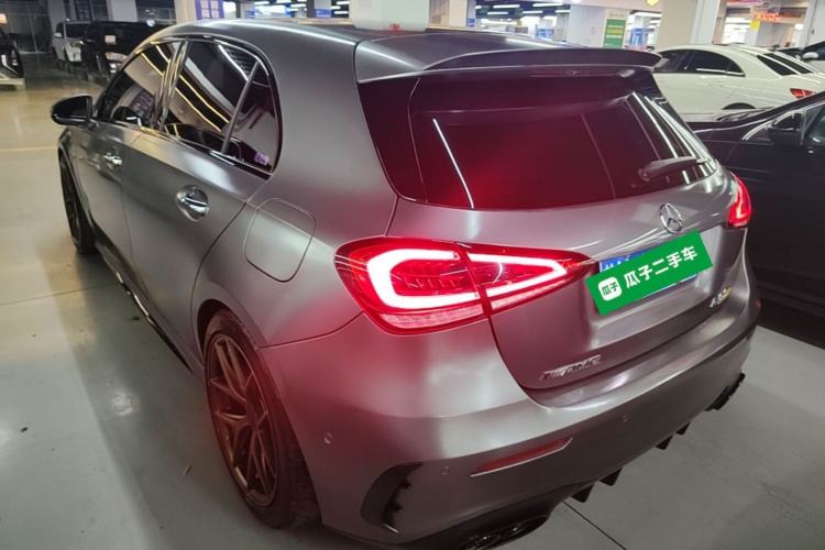 Used Mercedes-Benz A AMG 2020 Facelifted AMG A 35 4MATIC Rear Left 45 Deg
