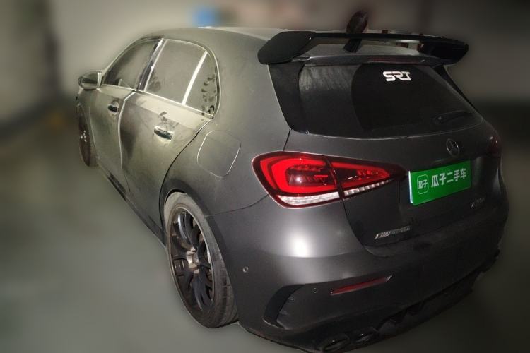 Used Mercedes-Benz A AMG 2020 AMG A 35 4MATIC Rear Left 45 Deg