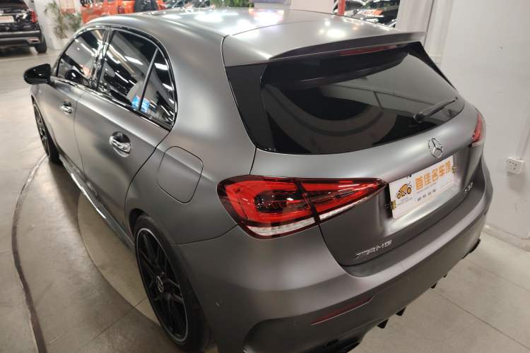 Used Mercedes-Benz A AMG 2020 Facelifted AMG A 35 4MATIC Rear Left 45 Deg