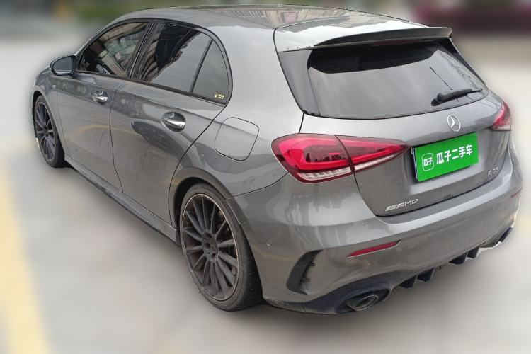 Used Mercedes-Benz A AMG 2020 Facelifted AMG A 35 4MATIC Rear Left 45 Deg