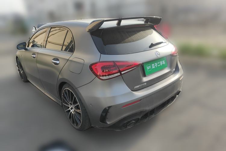 Used Mercedes-Benz A AMG 2020 Facelift AMG A 35 4MATIC First Edition Special Version Rear Left 45 Deg
