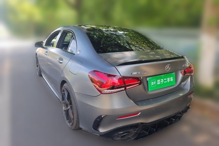 Used Mercedes-Benz A AMG 2020 AMG A 35 4MATIC Rear Left 45 Deg