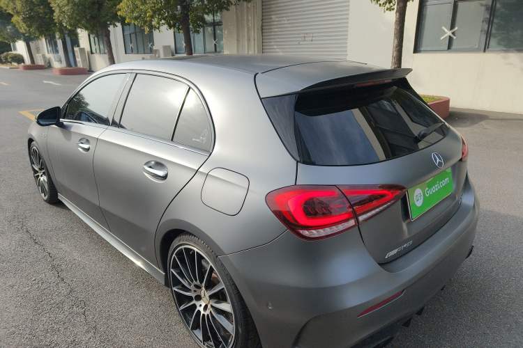 Used Mercedes-Benz A AMG 2020 Facelifted AMG A 35 4MATIC Rear Left 45 Deg