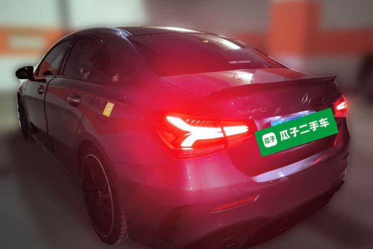 Used Mercedes-Benz A AMG 2020 Facelifted AMG A 35 4MATIC Rear Left 45 Deg