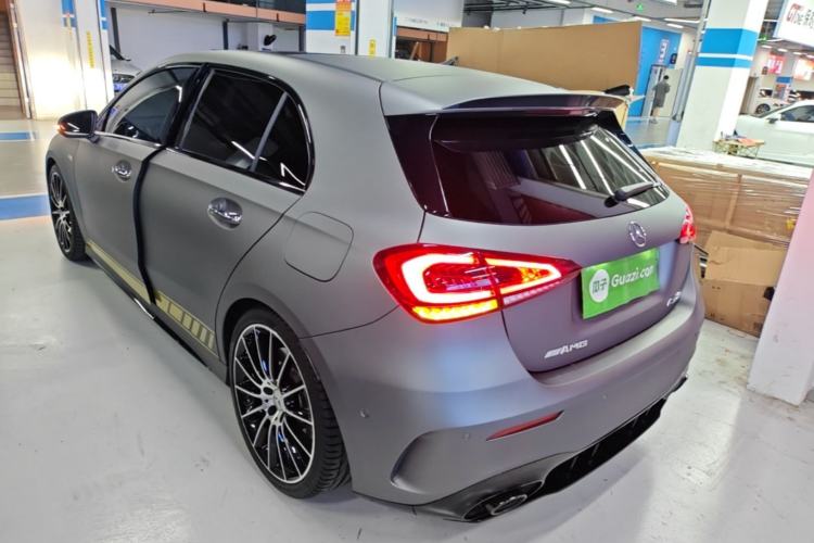 Used Mercedes-Benz A AMG 2020 AMG A 35 4MATIC Rear Left 45 Deg