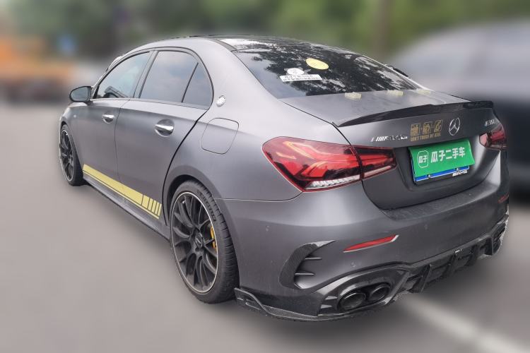 Used Mercedes-Benz A AMG 2020 AMG A 35 L 4MATIC Rear Left 45 Deg