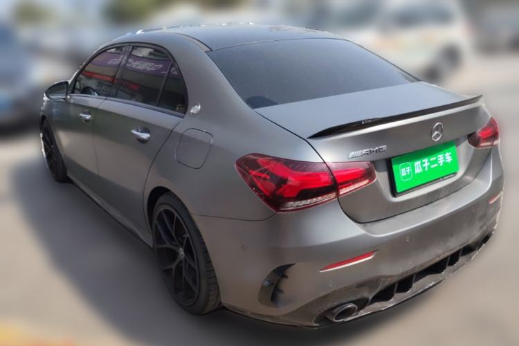 Used Mercedes-Benz A AMG 2020 AMG A 35 4MATIC Rear Left 45 Deg