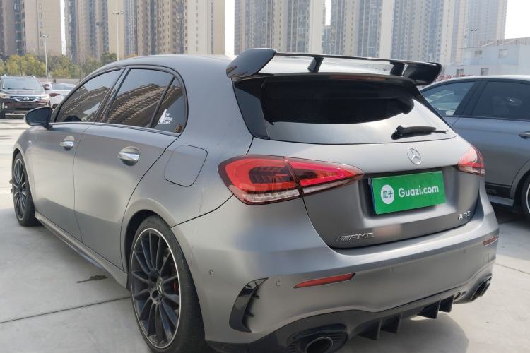 Used Mercedes-Benz A AMG 2020 Facelifted AMG A 35 4MATIC Rear Left 45 Deg
