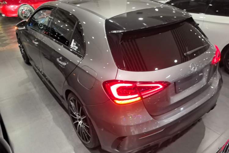 Used Mercedes-Benz A AMG 2020 Facelifted AMG A 35 4MATIC Rear Left 45 Deg