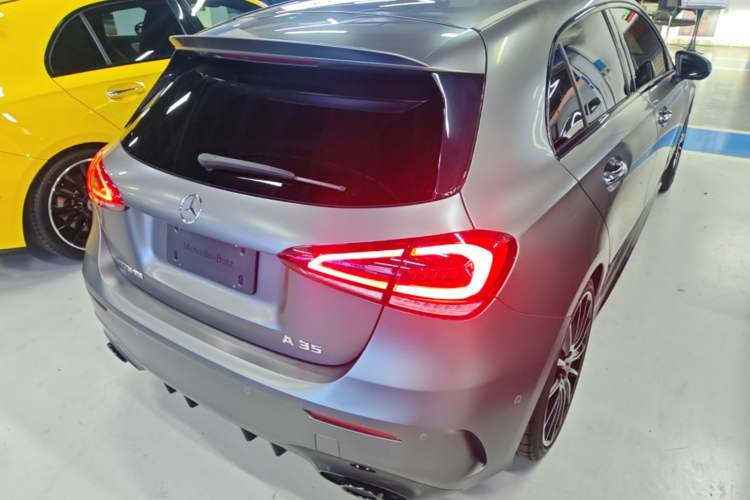 Used Mercedes-Benz A AMG 2020 Facelifted AMG A 35 4MATIC Rear Right 45 Deg