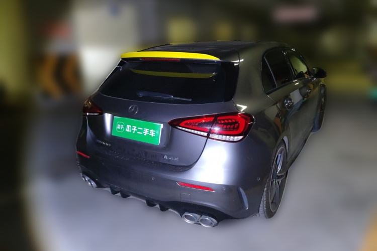 Used Mercedes-Benz A AMG 2020 Facelift AMG A 45 4MATIC+ Rear Right 45 Deg