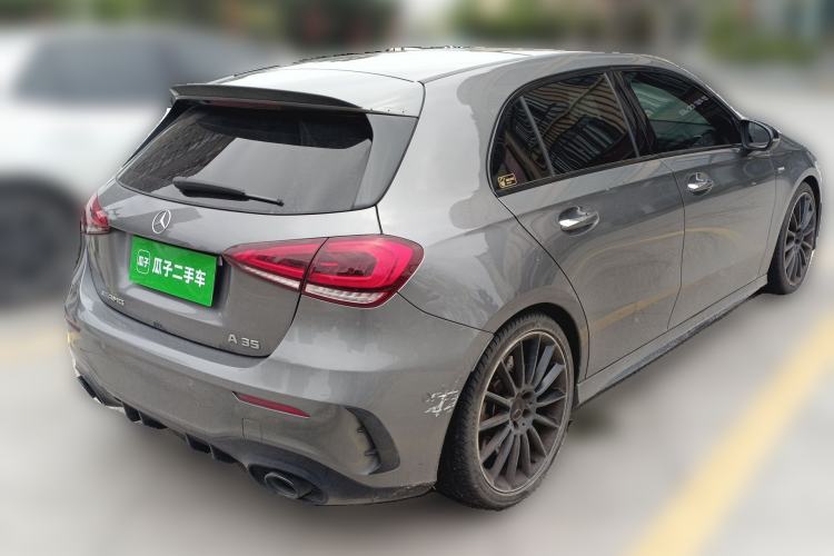 Used Mercedes-Benz A AMG 2020 Facelifted AMG A 35 4MATIC Rear Right 45 Deg