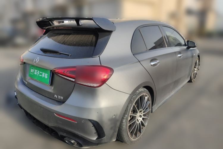 Used Mercedes-Benz A AMG 2020 Facelift AMG A 35 4MATIC First Edition Special Version Rear Right 45 Deg
