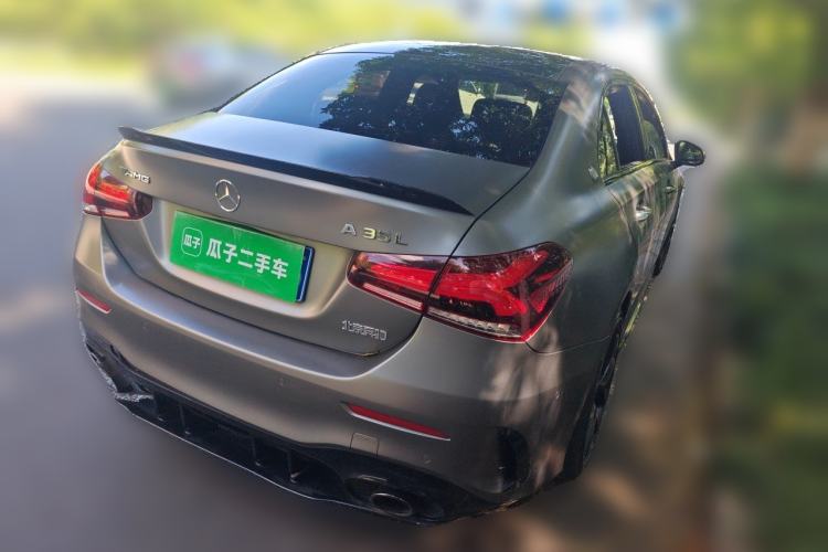 Used Mercedes-Benz A AMG 2020 AMG A 35 4MATIC Rear Right 45 Deg