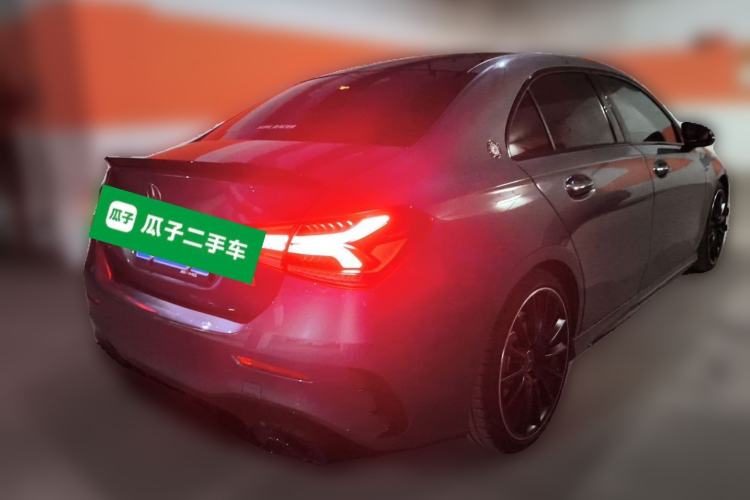 Used Mercedes-Benz A AMG 2020 Facelifted AMG A 35 4MATIC Rear Right 45 Deg