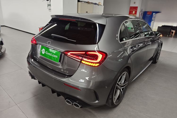 Used Mercedes-Benz A AMG 2020 Facelift AMG A 45 4MATIC+ Rear Right 45 Deg