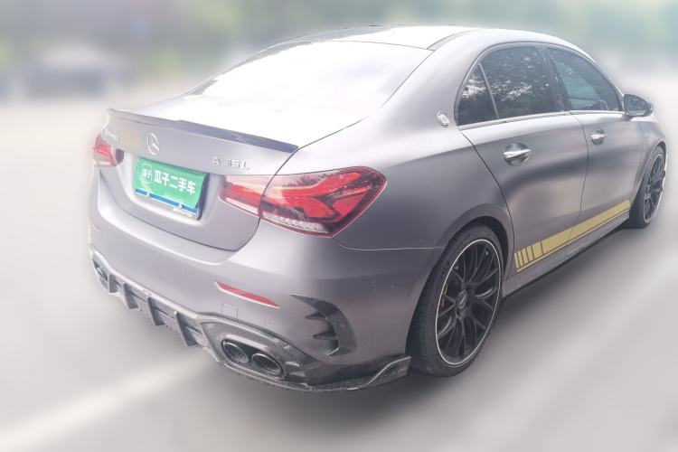 Used Mercedes-Benz A AMG 2020 AMG A 35 L 4MATIC Rear Right 45 Deg